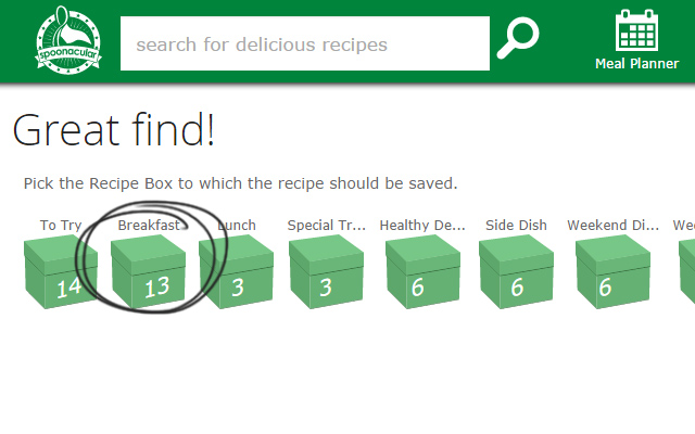 spoonacular recipe saver Preview image 4