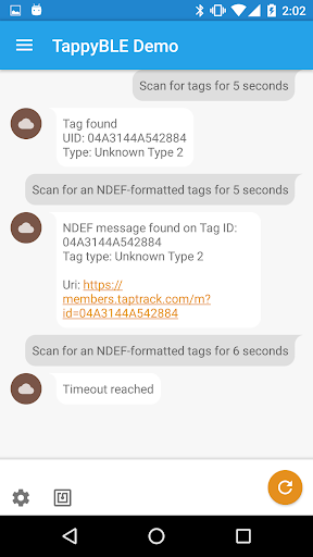 TappyBLE Demo