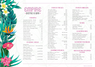 Empire Bistro & Bar menu 4