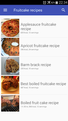 Fruitcake recipes for free app offline with photo