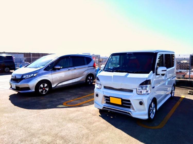エブリイワゴンのホイール交換🔧・16インチ売ります🙇・いいね、コメントありがとうございます。・15インチ欲しい・しばらく純正ホイールに関するカスタム事例の投稿画像3枚目