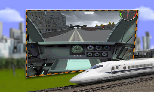 City Bullet Transport Train 3D