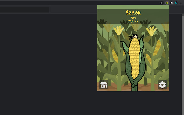 Corn Clicker chrome extension