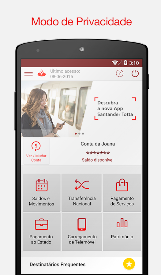 Credito Forma��O Santander Online Banking