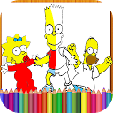 Descargar Coloring Book Simp sons Instalar Más reciente APK descargador