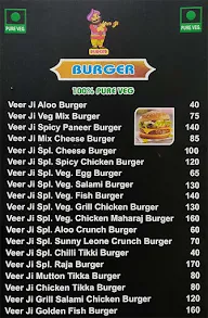 Veer Ji Burger menu 5