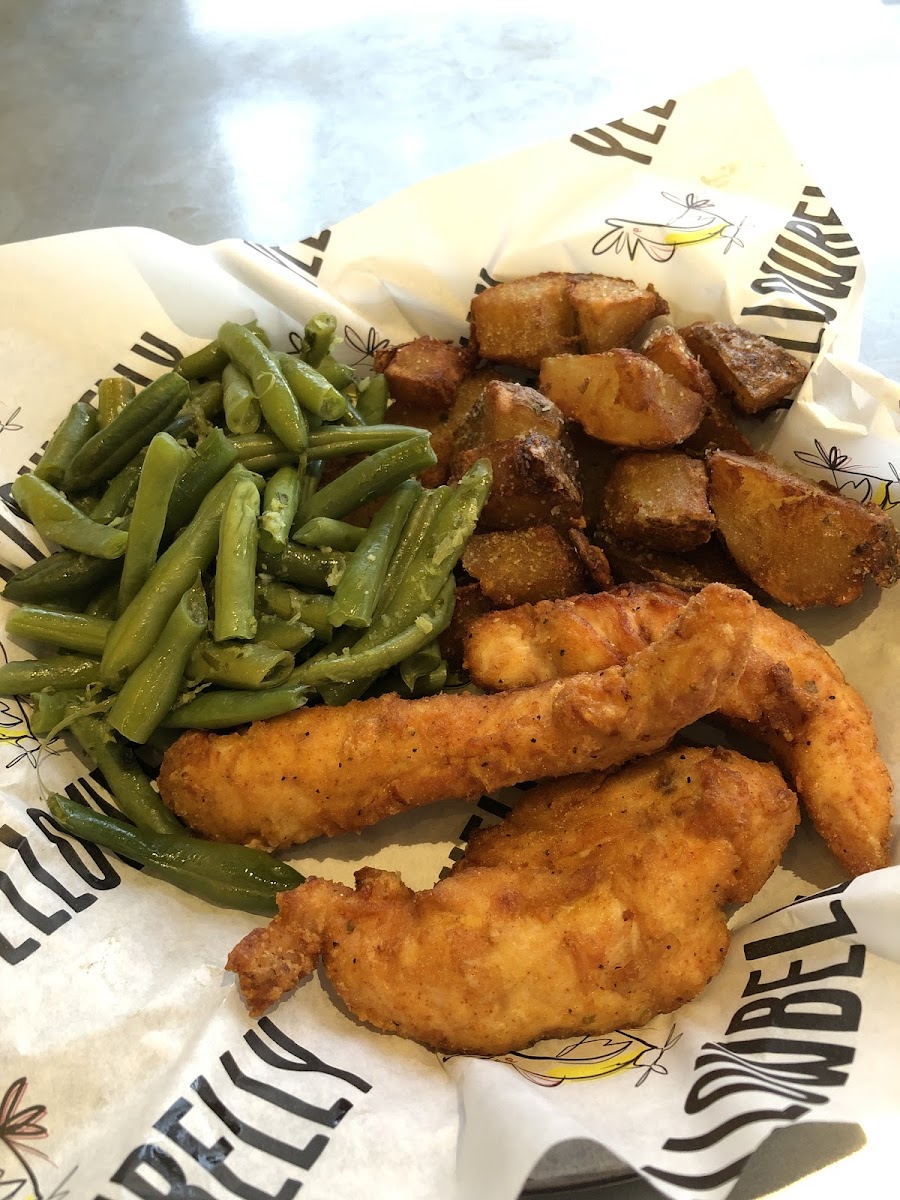 Gluten-Free Fried Chicken at Yellowbelly