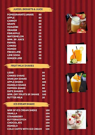 NMR Multi cuisine resturant menu 1