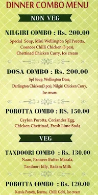 Coonoor Ramachandra menu 3