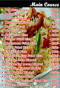 Veggy Restaurent menu 3