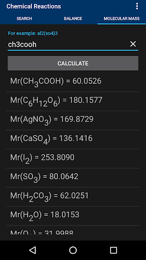 Chemical Reactions