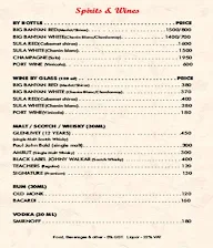 The Verandah menu 4