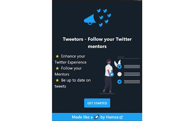 Tweetors chrome extension