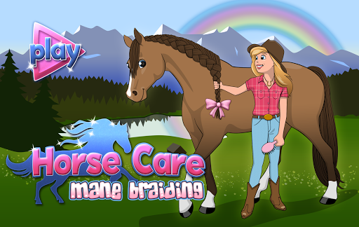 Horse Care - Mane Braiding