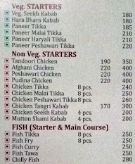 Mughal Darbar menu 7