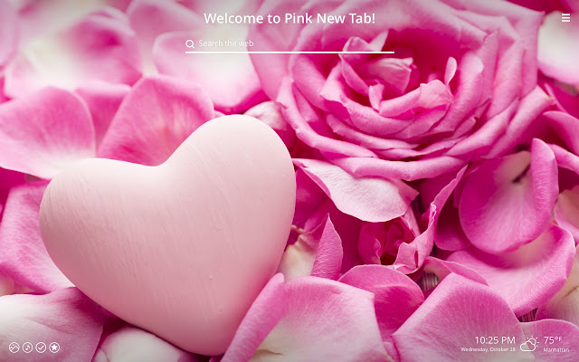 Pink New Tab - Chrome Web Store