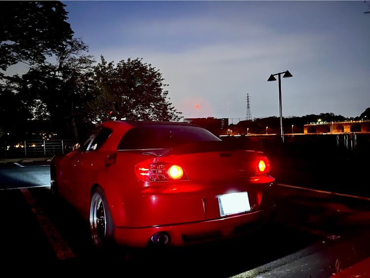 RX-8のRX8ダックテール好き者同好会・ビューティフル カーライフ・夜の散歩にいかんかね・楽しい出会い・〇〇の夜はともだちに関するカスタム事例の投稿画像5枚目
