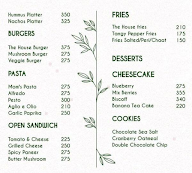 The Greenstraw House menu 4