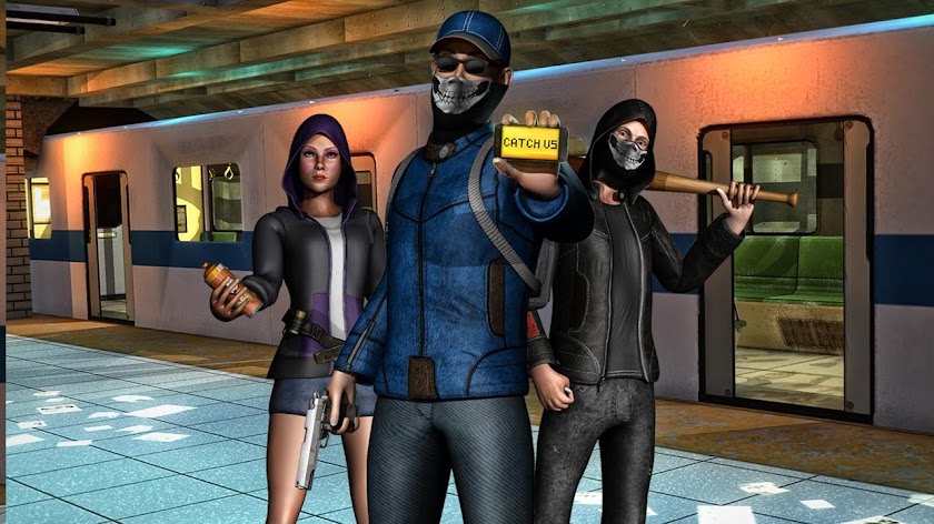 London Subway Criminal Squad Screen 1