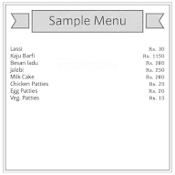 Raj Purohit Sweet Mart menu 1