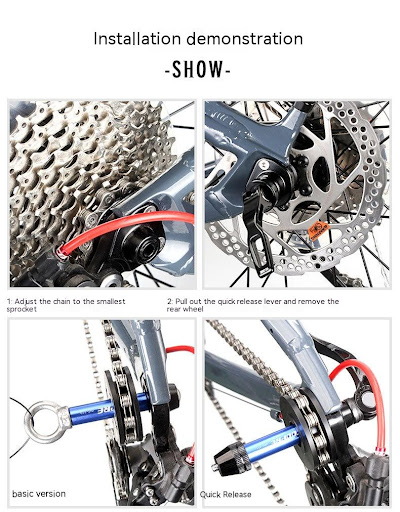 Title 13, Chain Holder Bicycle Washing Chain Chain Stoppe...