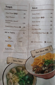 Kampung Kemang Bar menu 2