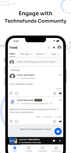 Screenshot TechnoFunda Community