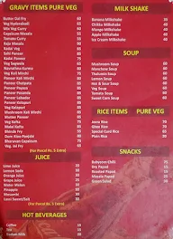 Delhi Base Sri Food Court menu 3