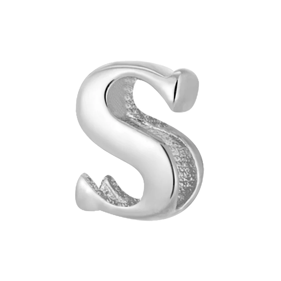 Pingente DIY 26 Letras Inglesas Vazadas Fashion Personalize suas joias Presente ideal para amigos e familiares Crie seu estilo único