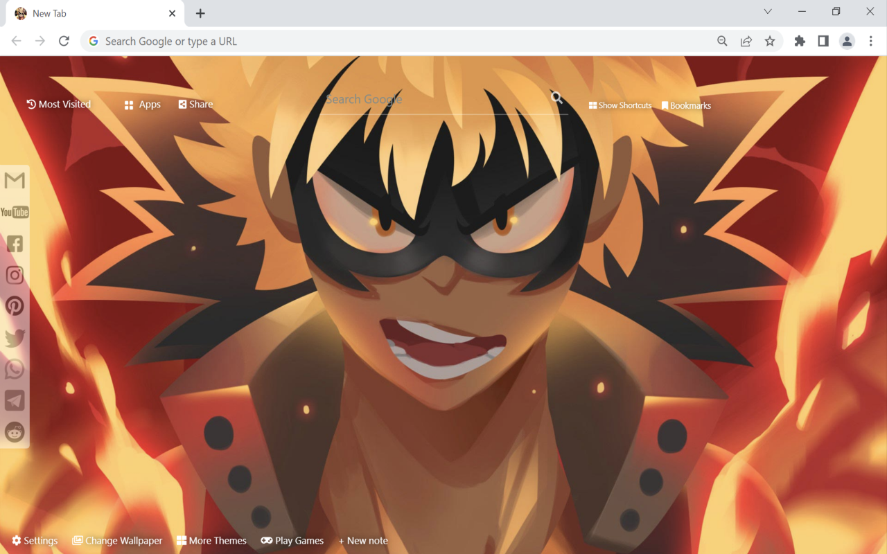 Bakugou Wallpaper Preview image 2