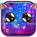 Download Galaxy Kawaii Kitty Keyboard Theme Install Latest APK downloader