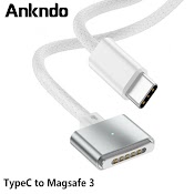 Dây Cáp Sạc Chuyển Đổi Ankndo Usb C Sang Magsafe 3 Thích Hợp Cho Macbook Air Pro 14" 16" A2442 A2485 2021 2022