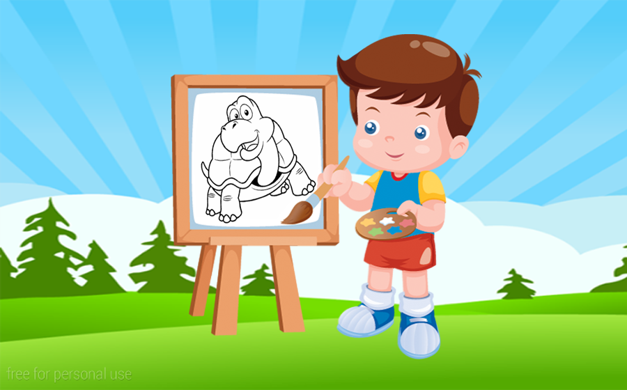 Android application Kids Coloring Fun screenshort