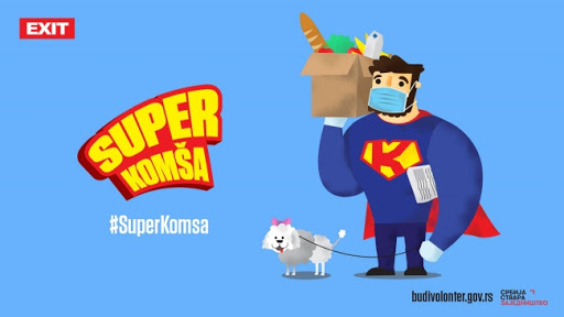 Marko Louis snimio pesmu Super komšija u znak podrške volonterima Exit akcije (VIDEO)