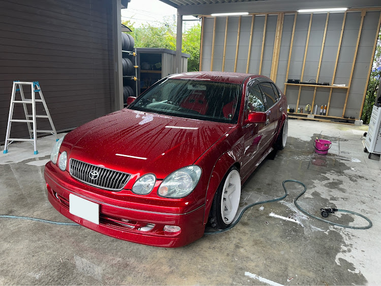 アリストの洗車・お盆休み突入に関するカスタム事例の投稿画像2枚目
