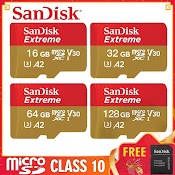 Thẻ Nhớ Micro Sd / Tf / Sd 8Gb 16Gb 32Gb 64Gb 128Gb 256Gb Class10 Uhs - 1