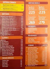 Paradise menu 7