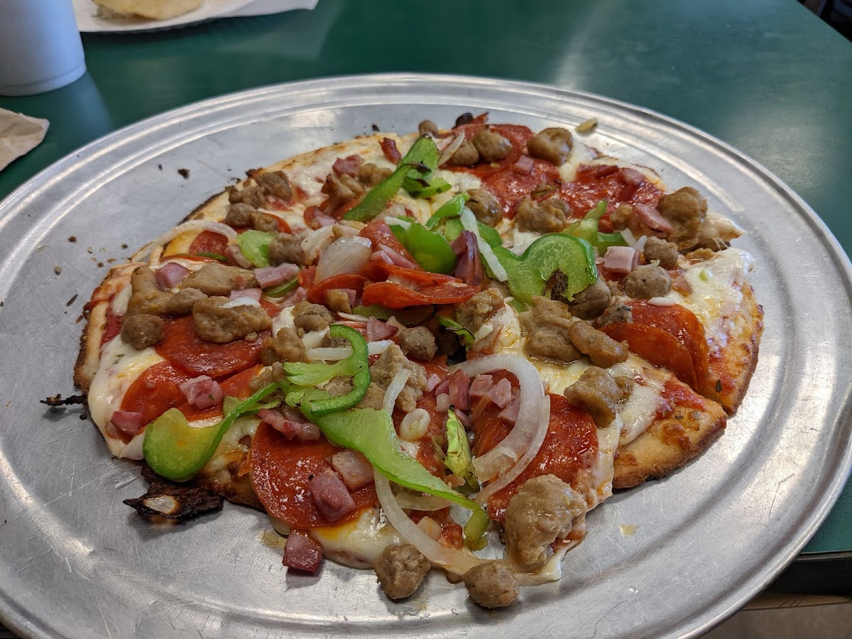 Gluten-Free Pizza at Lazzara's Pizza & Subs