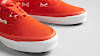 vans vault x wtaps era lx bones, orange & white