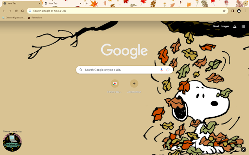 Ale's Fall Browser Theme by Denise Figueroa