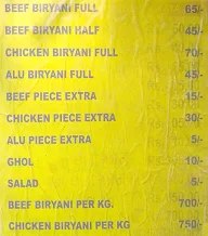 Biryani Corner menu 1