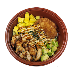 Grilled Chicken Poke Bowl