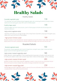 Healthy Salads menu 2