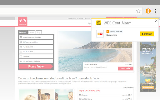 WEB.DE WEB.Cent Alarm