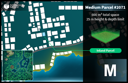 Medium #2071 (M) parcel in Somnium Space