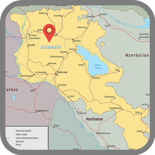 Армения карта берд