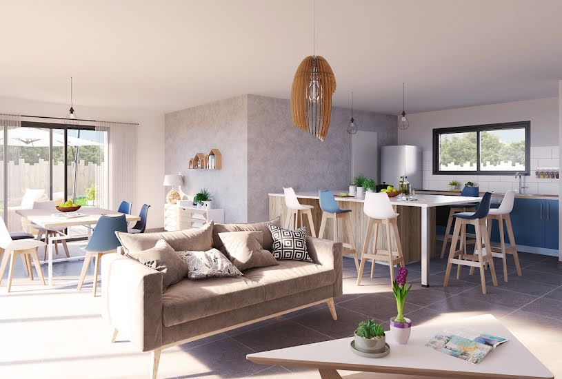  Vente Terrain + Maison - Terrain : 625m² - Maison : 141m² à Saint-Caprais-de-Bordeaux (33880) 