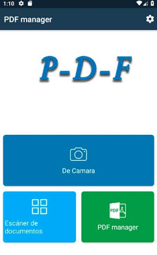 pdf escáner - cámara a PDF