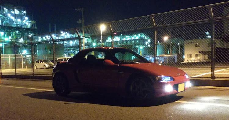 ビートの工場夜景・夜景と愛車に関するカスタム事例の投稿画像2枚目