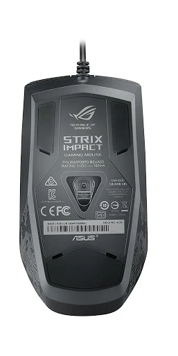 Chuột ASUS ROG Strix Impact 5000 DPI Optical Gaming USB Led RGB (Đen)